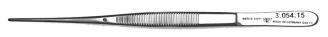 Semken Dressing Forceps Serrated Tips